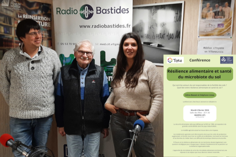 Radiobastides - Initiatives Citoyennes Conférence - Le microbiote du sol