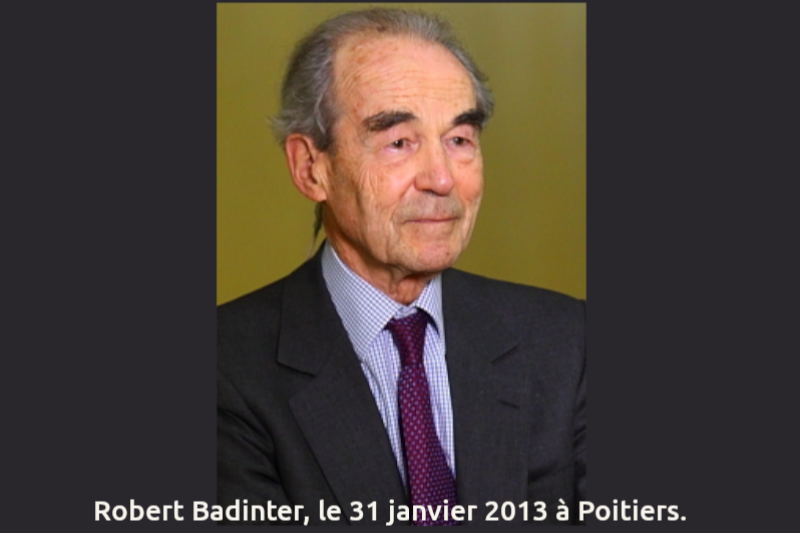 Radiobastides - Billet d’Humeur Billet d'humeur de Guy Gillet - Robert Badinter