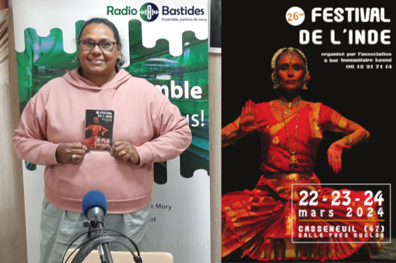 Radiobastides - Initiatives Citoyennes Présentation du Festival de l'Inde 2024