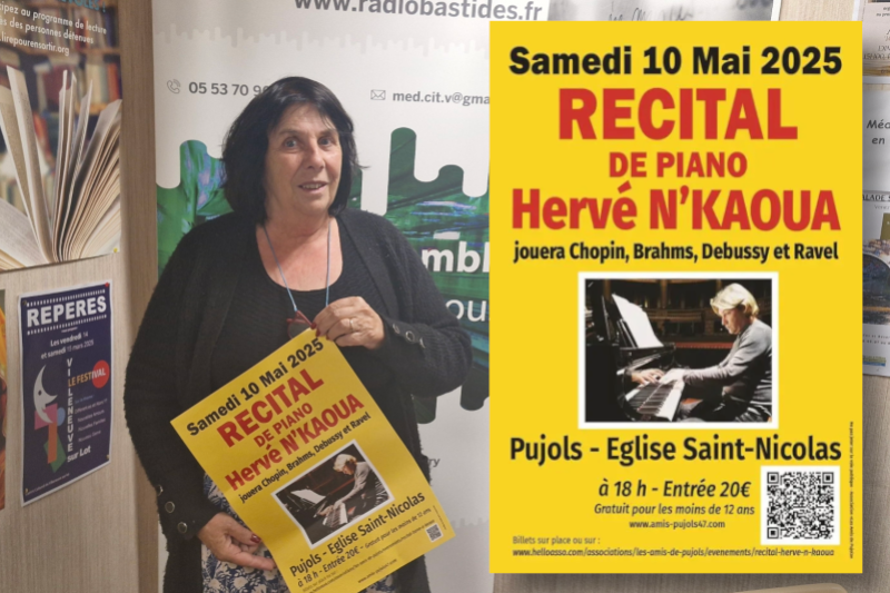 Marie-Andrée Montagne - Récital à Pujols