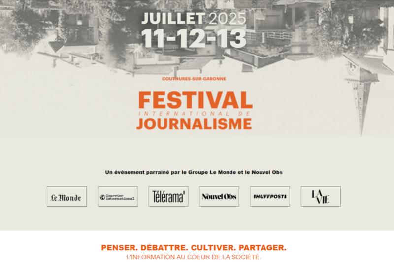 Gilles Van Kote - Festival International du Journalisme - Édition 2025
