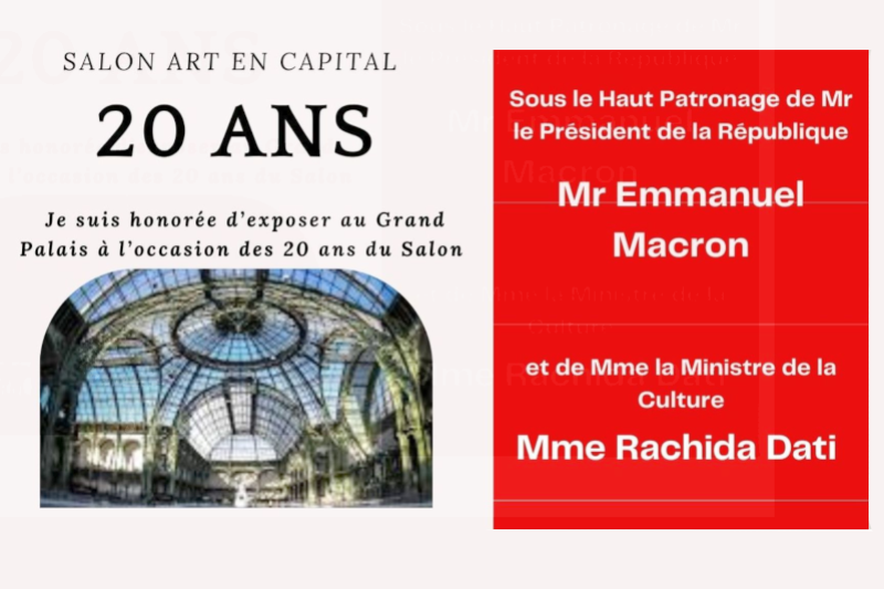 Corinne Vicaz expose au Grand Palais à Paris