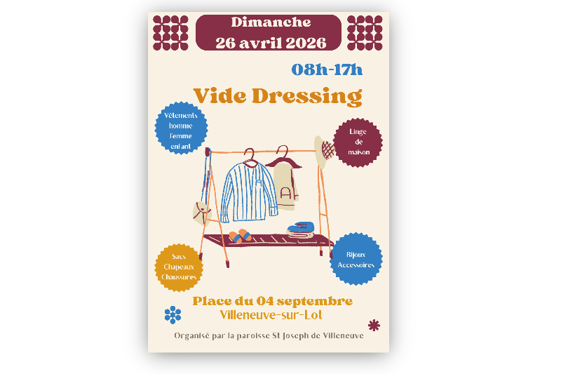 Paroisse Saint-Joseph - Vide dressing