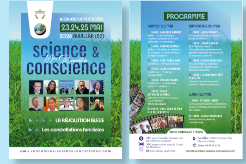 Rencontres Science et conscience à Auvillar