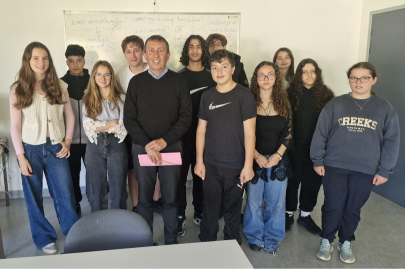 Interview du principal du collège André Crochepierre