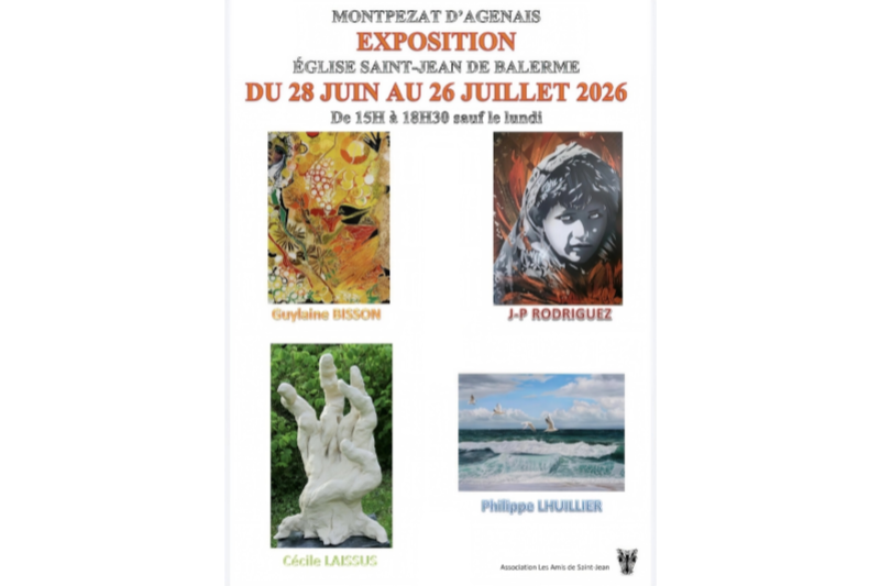 Exposition de peinture à l'église Saint-Jean de Balerme