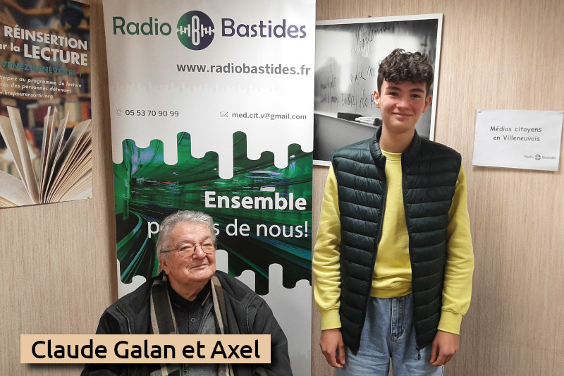 Radiobastides - Initiatives Citoyennes Axel, stagiaire à M.C.V.