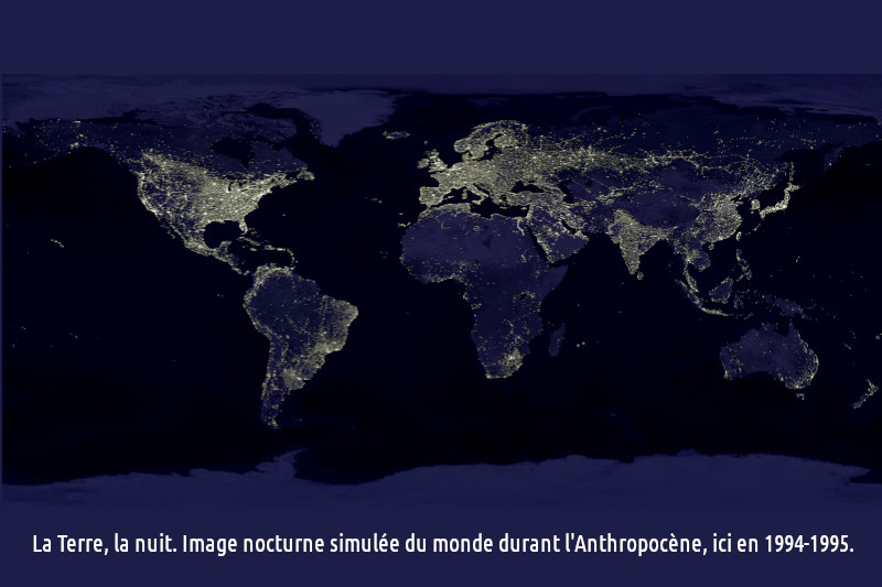 Radiobastides - Histoire de la Terre et de la vie L'Holocène et l'Anthropocène